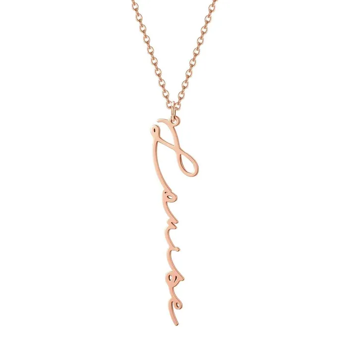 Necklaces Mabel Love Boutique Personalized Handwriting Necklace