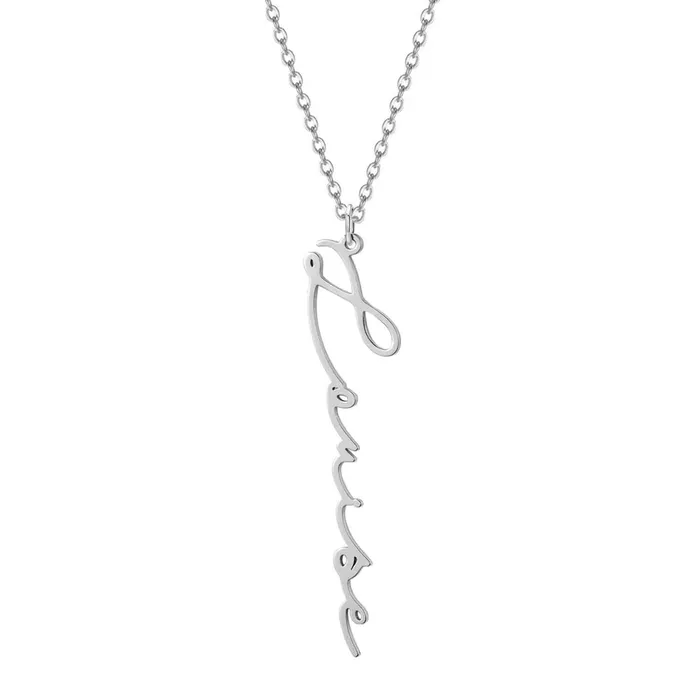 Necklaces Mabel Love Boutique Personalized Handwriting Necklace