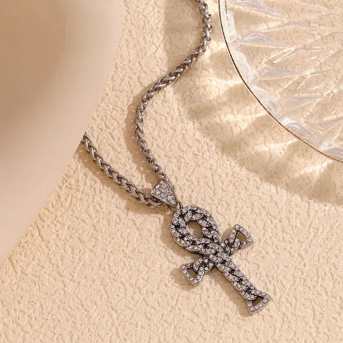 Necklaces Sacred Ankh Aura Necklace Mabel Love Co