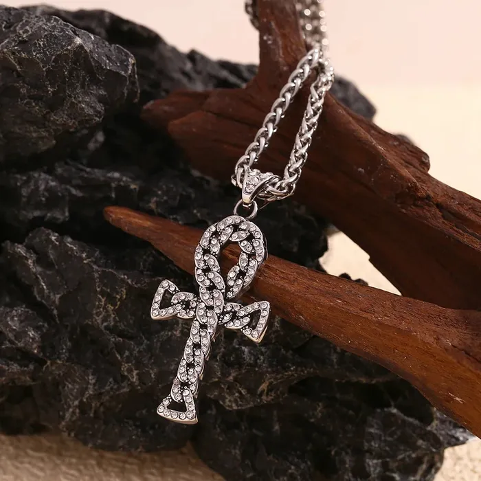 Necklaces Sacred Ankh Aura Necklace Mabel Love Co