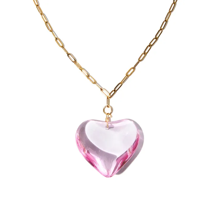 Necklaces shopsnackbreak Heart Necklace in Sweet Day