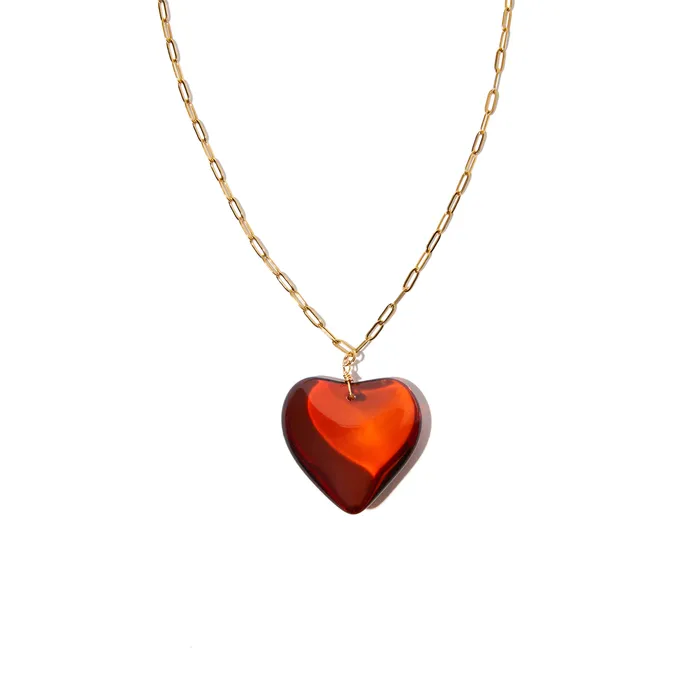 Necklaces shopsnackbreak Heart Necklace in Sweet Day Necklaces shopsnackbreak Heart Necklace in Sweet Day