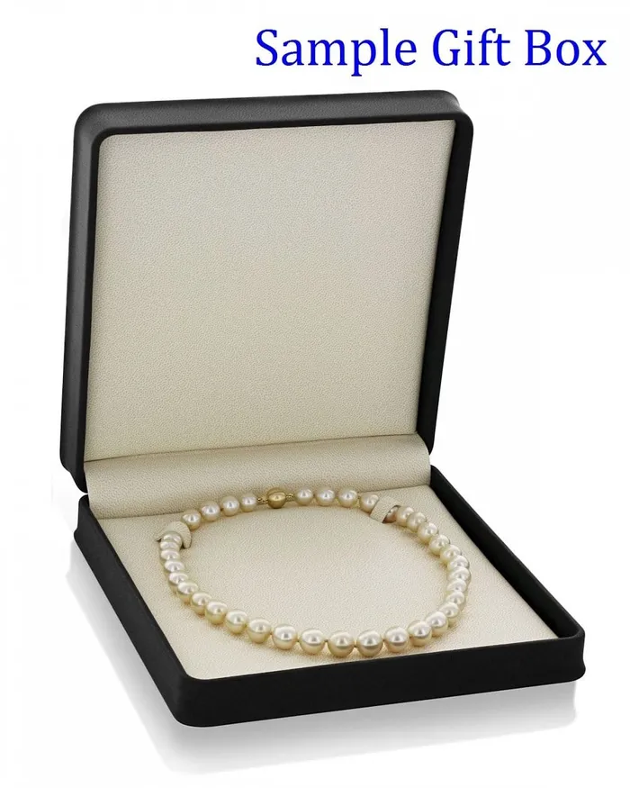 Necklaces SPT 16178mm Golden South Sea Pearl Necklace AAAA Quality
