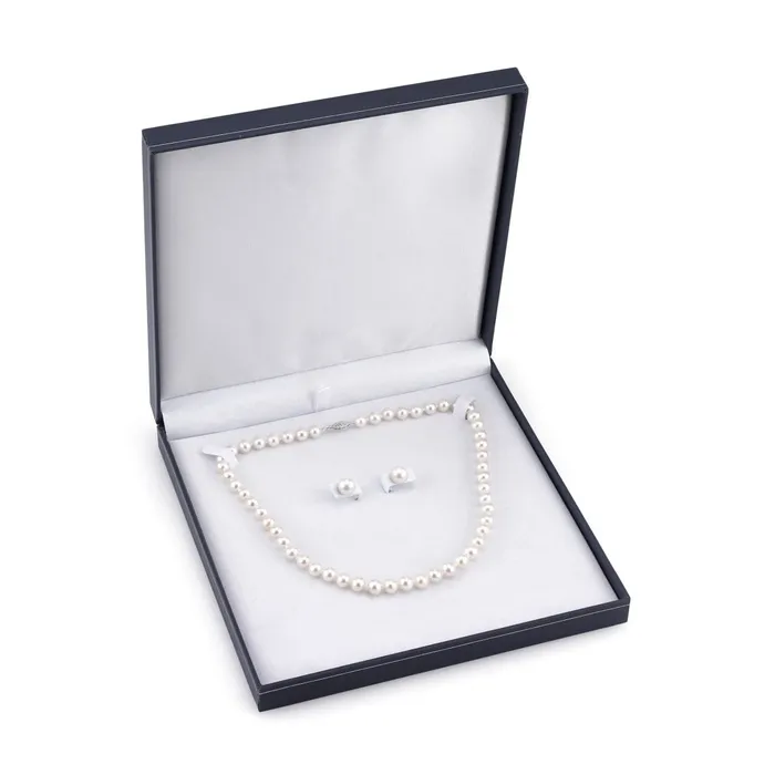 Necklaces SPT 8595mm Freshwater Pearl Necklace Earrings