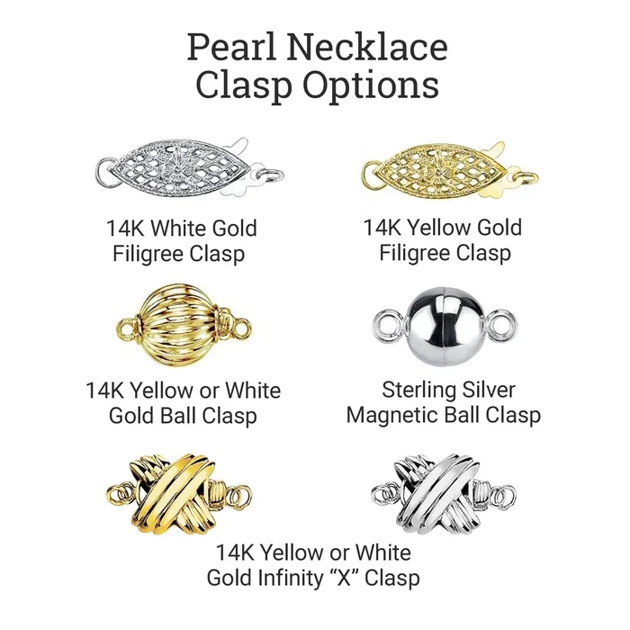 Necklaces SPT 8595mm Freshwater Pearl Necklace Earrings