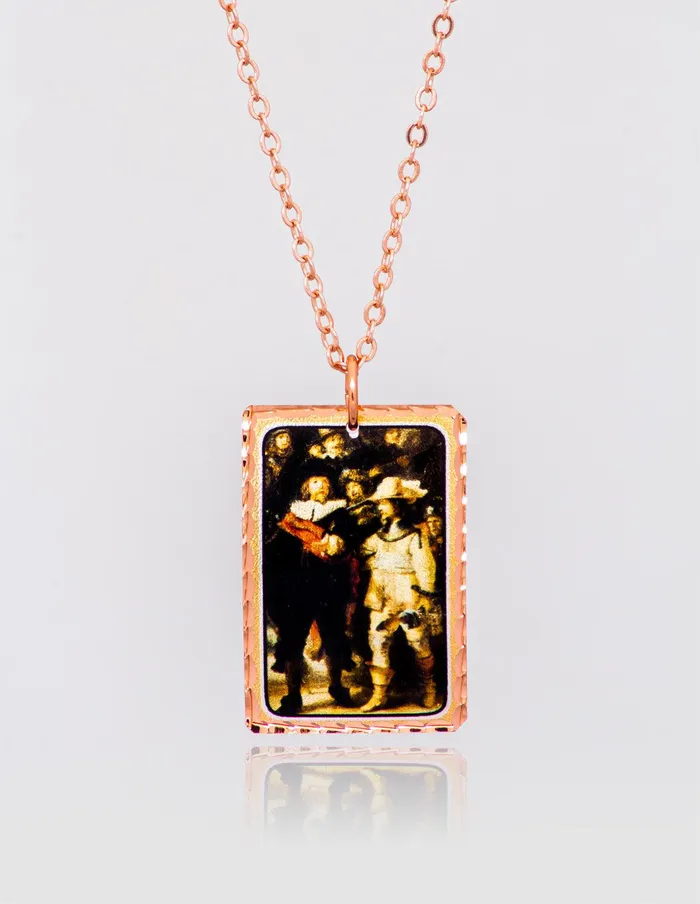 Rembrandt The Night Watch Necklace artuckycom Necklaces