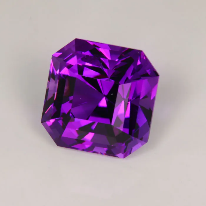 Rings Moriartys Gem Art Square Step Cut Amethyst Gemstone 1176cts