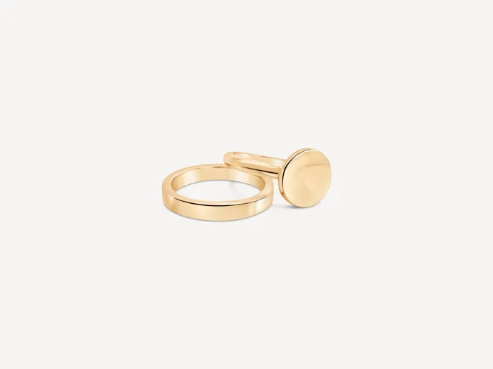 Rings Sheena Marshall Everyday Band Solid Gold