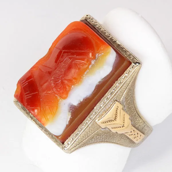Rings vendorunknown Estate Ring High Quality Two Tone Mens