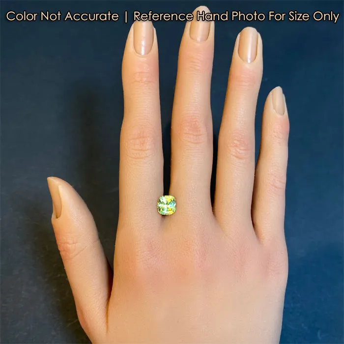 Rings vendorunknown Square Cushion Cut Sphene 238 Carats