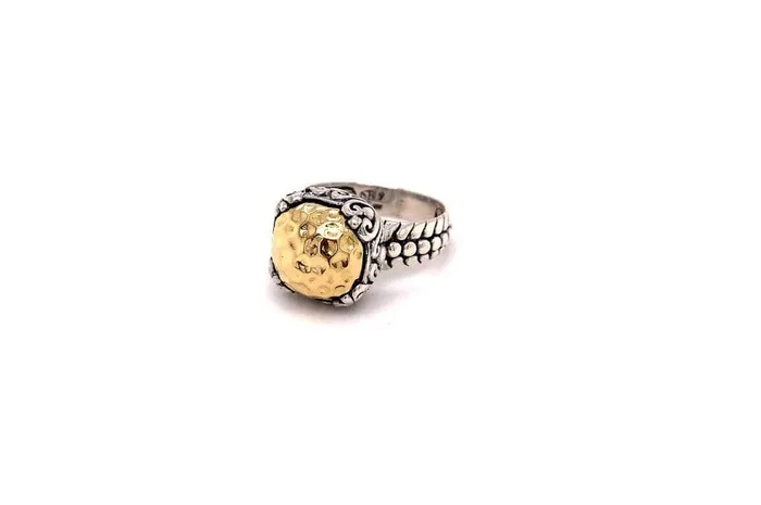Samuel B Rings Lider Ring Silver And Gold