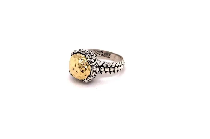 Samuel B Rings Lider Ring Silver And Gold