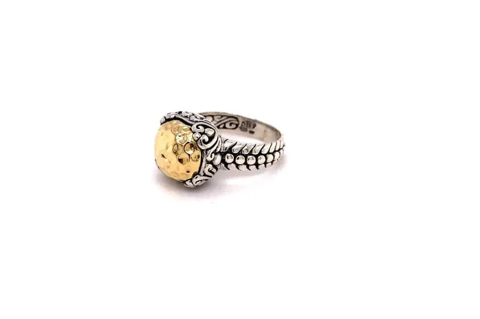 Samuel B Rings Lider Ring Silver And Gold