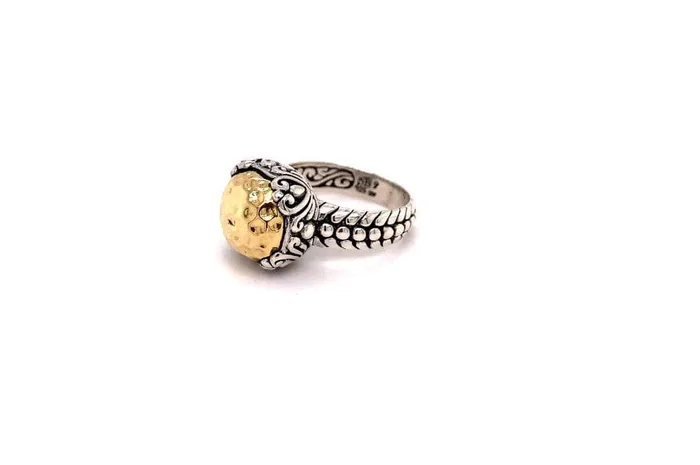 Samuel B Rings Lider Ring Silver And Gold