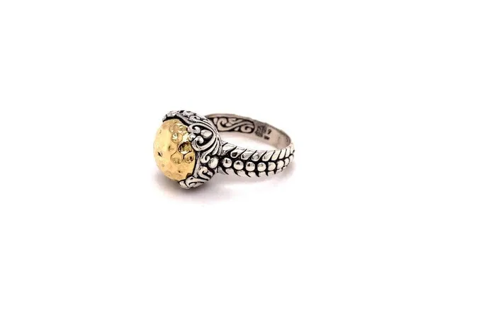 Samuel B Rings Lider Ring Silver And Gold