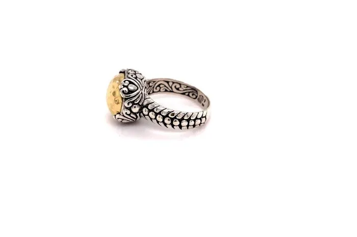 Samuel B Rings Lider Ring Silver And Gold