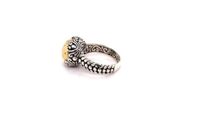 Samuel B Rings Lider Ring Silver And Gold