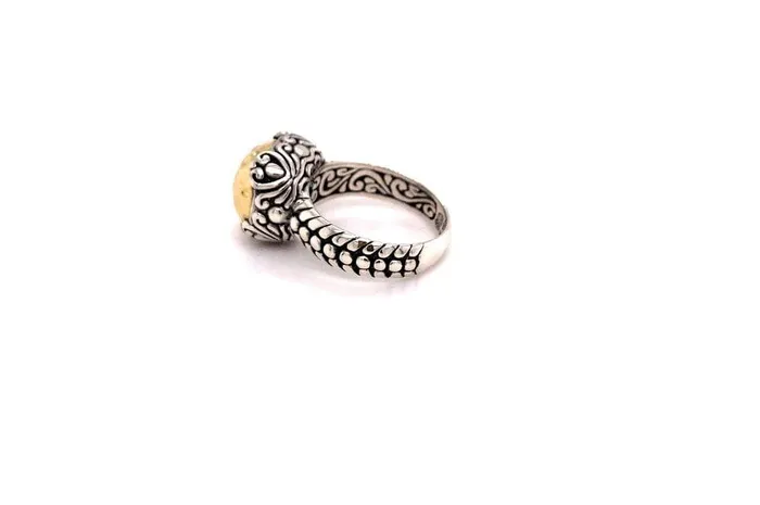Samuel B Rings Lider Ring Silver And Gold
