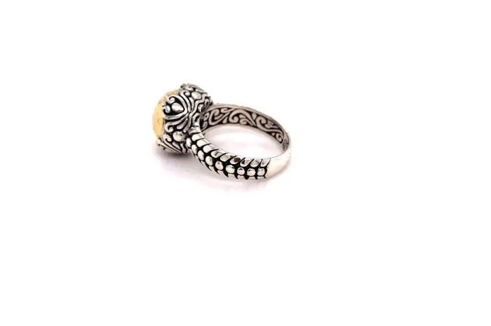 Samuel B Rings Lider Ring Silver And Gold