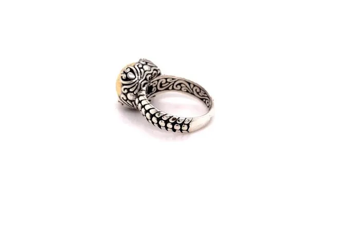 Samuel B Rings Lider Ring Silver And Gold