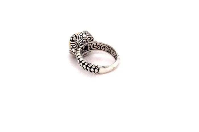 Samuel B Rings Lider Ring Silver And Gold