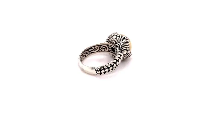 Samuel B Rings Lider Ring Silver And Gold