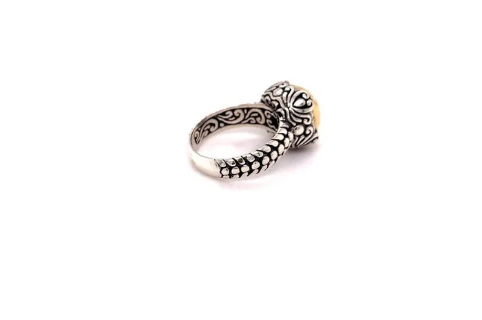 Samuel B Rings Lider Ring Silver And Gold