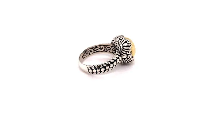 Samuel B Rings Lider Ring Silver And Gold