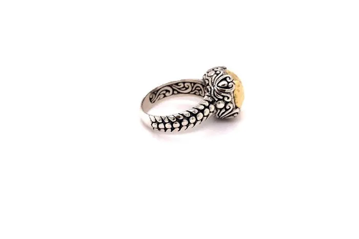 Samuel B Rings Lider Ring Silver And Gold