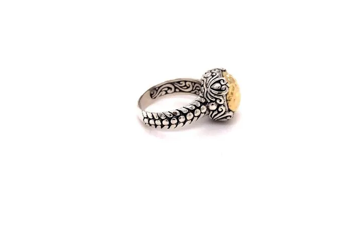 Samuel B Rings Lider Ring Silver And Gold