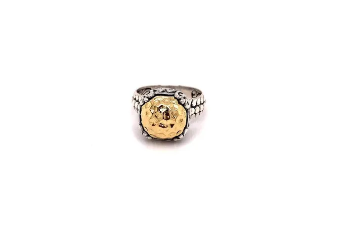 Samuel B Rings Lider Ring Silver And Gold