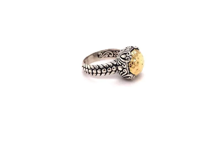 Samuel B Rings Lider Ring Silver And Gold