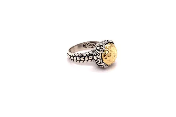 Samuel B Rings Lider Ring Silver And Gold