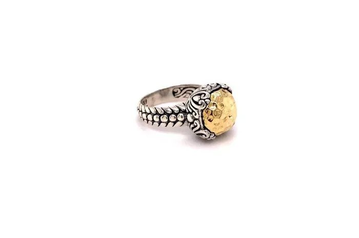 Samuel B Rings Lider Ring Silver And Gold
