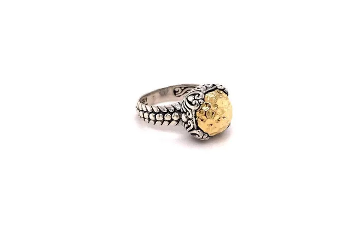 Samuel B Rings Lider Ring Silver And Gold