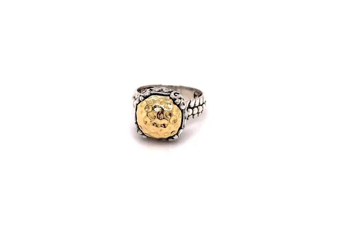 Samuel B Rings Lider Ring Silver And Gold