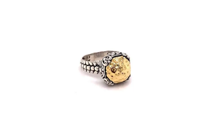 Samuel B Rings Lider Ring Silver And Gold