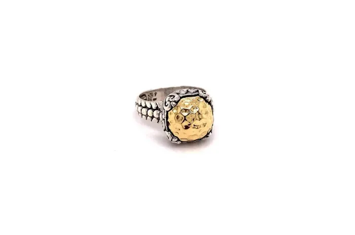 Samuel B Rings Lider Ring Silver And Gold