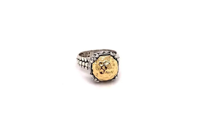 Samuel B Rings Lider Ring Silver And Gold