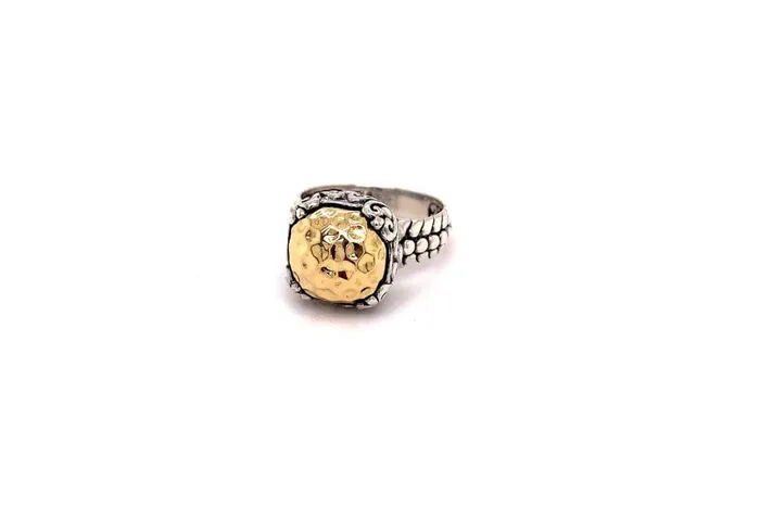 Samuel B Rings Lider Ring Silver And Gold