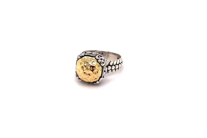 Samuel B Rings Lider Ring Silver And Gold