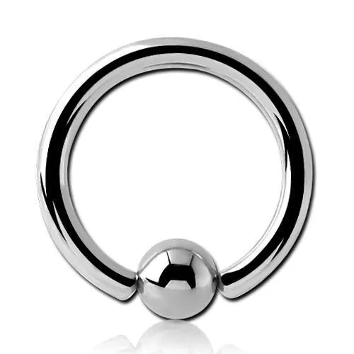Tulsa Body Jewelry Rings 16g Stainless Captive Bead Ring